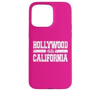 Hollywood California Retro Vintage Sports Design Case for iPhone 15 Pro Max