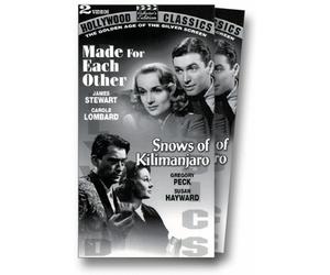 Hollywood Classics - Made for Each Other/Snows of Kilimanjaro [VHS]