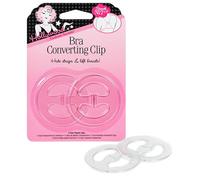 Hollywood Fashion Secrets - Bra Converting Clips - Women - 2 Count - Instantly Conceals Straps and Lifts Bust - Perfect for Racerback Tops and Sleeveless Styles