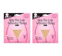 Hollywood Fashion Secrets - Skin the line Adhesive Thong M-L