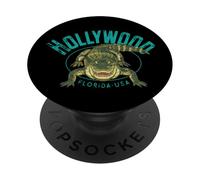 Hollywood, Florida Alligator Design PopSockets Adhesive PopGrip