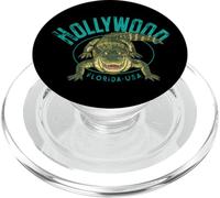Hollywood, Florida Alligator Design PopSockets PopGrip for MagSafe