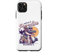 Hollywood Florida Paradise Alligator Retro Style Design Case for iPhone 11 Pro Max