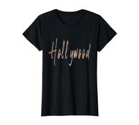 Hollywood Florida Vintage Elegant Design Value Graphic T-Shirt, Women, Black, S