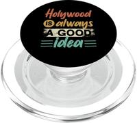 Hollywood Is Always A Good Idea America USA Movie Travel PopSockets PopGrip for MagSafe