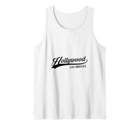 Hollywood Los Angeles Suitable for Men Women. Tank Top
