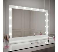 Hollywood Mirrors Audrey Hollywood Mirror White 100X80Cm