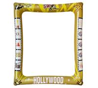 Hollywood Movie Photo Booth Prop - Giant Inflatable Selfie Frame & Theater Picture Frame - Cinema Party Decorations