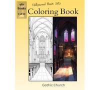 Hollywood Movie Sets Coloring Book Series: Gothic Church