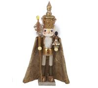Hollywood Nutcrackers Kurt Adler Hollywood King Nutcracker, 18-Inch, Gold