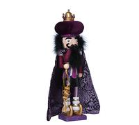 Hollywood Nutcrackers Kurt Adler Hollywood King Nutcracker, 18-Inch, Purple