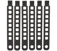 Hollywood Racks Rubber Strap (Pack of 6), 8.5"