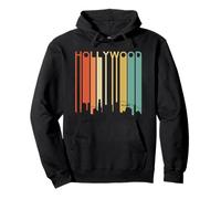 Hollywood Retro Los Angeles California Vintage Sunset West Pullover Hoodie