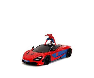 Hollywood Rides Spider-Man Mclaren 720S 1:24 One Colour