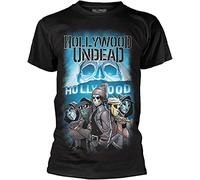 Hollywood Undead Crew Mens T-Shirt Unisexen Tees Black XL