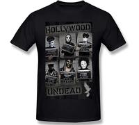 Hollywood Undead Men's Basic Short Sleeve t-Shirt Black S