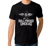 Hollywood Undead Vintage Logo T-Shirt Cotton Tee Men's Black S