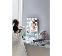 Hollywood Vanity Mirror with Lights 360 Degree in White The hot sale White