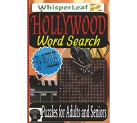 HOLLYWOOD Word Search Puzzle Book: Word Searches for Adults and Seniors / Easy Print to Read / Fun and Challenging Puzzles / Hollywood Life / Perfect Gift for Birthday / 6x9 inches / 114 Pages