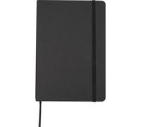 Holm Hard Cover Stone Paper A5 Notebook Solid Black (One Size)