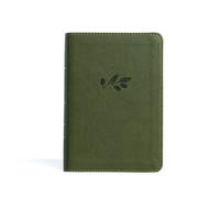 KJV Large Print Compact Reference Bible, Olive Leathertouch: King James Version, Olive, Leathertouch, Reference Bible, Topical Concordance, Full-Color Maps