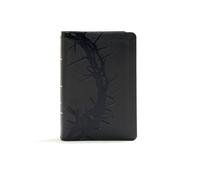 KJV Large Print Compact Reference Bible, Charcoal Leathertouch: King James Version, Large Print, Compact, Reference, Charcoal, Leathertouch