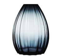 Holmegaard 2Lips Glass Vase, Dark Blue, 45 cm