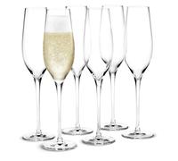 Holmegaard Cabernet champagne glass 29 cl 6 pack Clear