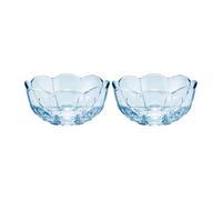 Holmegaard Lily bowl Ø13 cm 2-pack Blue iris