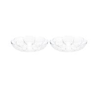 Holmegaard Lily dessert plate Ø16 cm 2-pack Clear