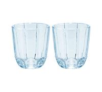 Holmegaard Lily drinking glass 32 cl 2-pack Blue iris
