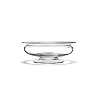 Holmegaard Old English Mouth-Blown Glass Flower Bowl Diameter 25 cm Clear