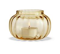 Holmegaard - Primula Candle Holder, Amber - Amber