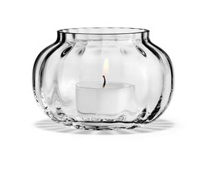 Holmegaard - Primula Candle Holder, Clear - Clear