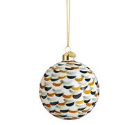 Holmegaard Tree Decorations, Green Polka dots, Ø 8 cm