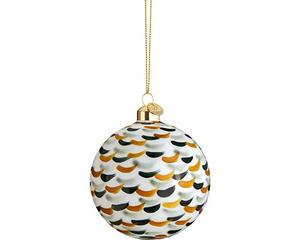 Holmegaard Tree Decorations, Green Polka dots, Ø 8 cm