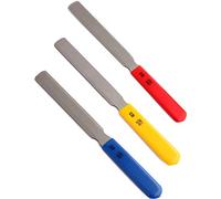 Holmer Bass Guitar Nut Files Double Edge Nut Slotting Files Set Fret Crowning Files Luthier Tools for P Bass Jazz Bass Guitar Set of 3Pcs.