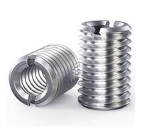 HOLMOL 20PCS Thread Reducing Nuts, M8 to M6 Male Female Thread Reducer, Stainless Steel Threaded Inserts Kit, Threaded Repair Insert for Furniture Automobiles