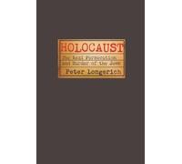 Holocaust by Longerich Peter (Professor Of Modern German History