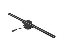 Hologram Fan, 3D Hologram Fan 16.5in 2000x224 WiFi 3D Projector with 224 LED Light Beads for Business Store Advertising