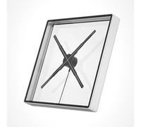 Hologram Fan All In One,Air Fan Video Projector 3D Holographic Display,advertising display fan For Shop Trade Show Exhibition Shopping Mall Holiday for Business Store Signs, Bar(Silver)