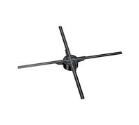 Hologram Fan, Holographic 3D Fan LED Luminous Logo Neon Projector Wall-mounted AD Display Hologram HD Advertising Machine Logo COOL