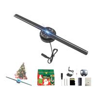 Hologram Fan Projector, HD LED Display with 234 High-Brightness LEDs, WiFi & App Remote Control, Ideal for Shop, Bar, Christmas