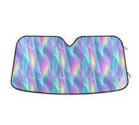 Hologram Neon Alaskan Blu Ray Shade for car Windshield Foldable Heat Shield Full Protection Windshield automaticas para Autos