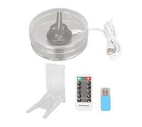 Holographic Advertising Display Clear Cover 3D Hologram Fan Support WiFi APP Remote Control With Memory Card For Store
