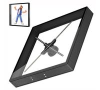 Holographic Display Fan with Remote Control and Bluetooth Audio for Advertising in Exhibitions and Shopping Malls