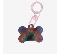 Holographic Dreams Printing 1 Pc Dog Bone Shape Id Tags Double Sided with Key Ring Craft for Pets