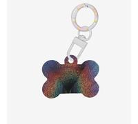 Holographic Dreams Printing 1 Pc Dog Bone Shape Id Tags Double Sided with Key Ring Craft for Pets