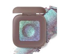 Holographic Eyeshadow - Chameleon Eyeshadow Palette - Plum Lilac Glitter Eye Shadow - Mermaid Rich Color Shimmer Eye Shadow - Multichrome Purple Mauve with Iridescent Shine - Smooth Long Lasting