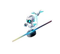Holographic Fan, 16" Naked Eye 3D Holographic Animation Fan Screen Wall-mounted Advertising Machine Rotary Stereoscopic Virtual Suspension Aerial Imaging,for Businesses, Stores, Parties, Bars and Mor